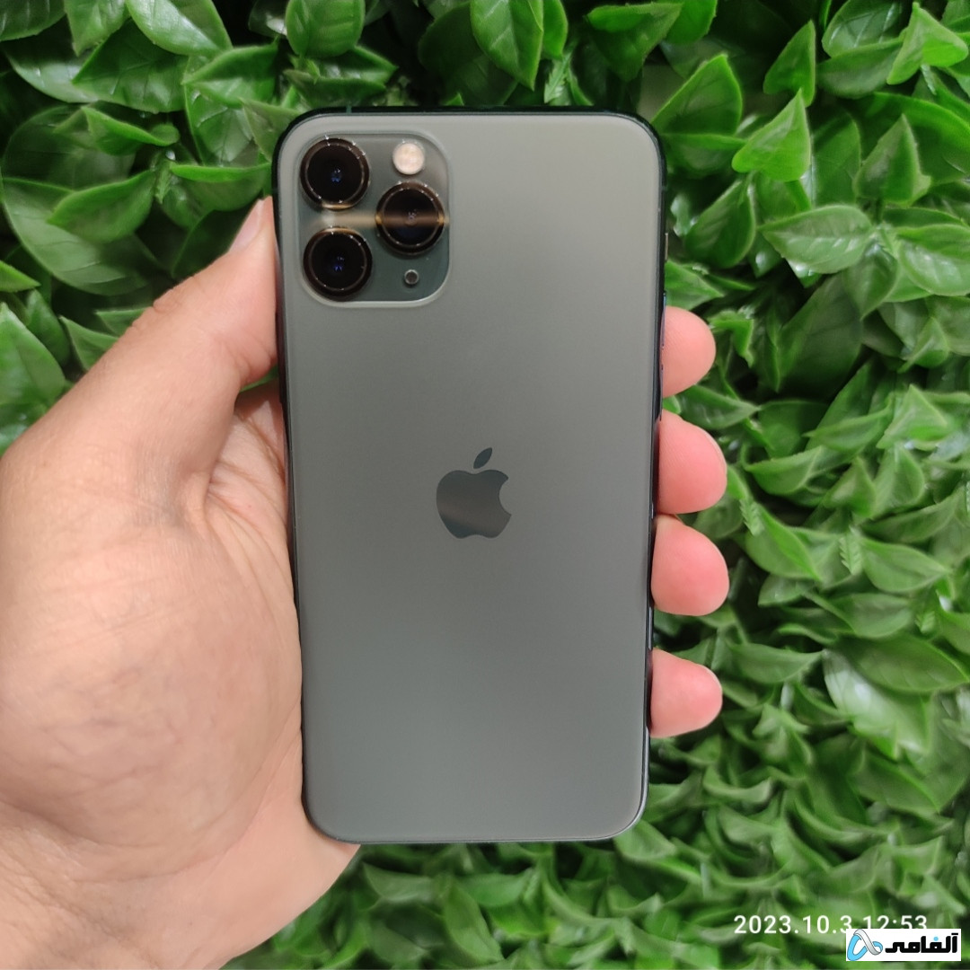 گوشی موبایل اپل مدل iphone 11 pro حافظه ۲۵۶گیگ باتری 79٪ (کارکرده)